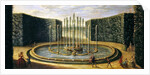 The Basin of Saturn at Versailles, early eighteenth century by French School