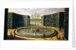 The Basin of Saturn at Versailles, early eighteenth century by French School