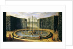The Basin of Saturn at Versailles, early eighteenth century by French School