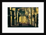 Architectural perspective by Francois de Nome