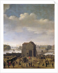 View of the Bridge and Quai de la Tournelle, c.1645 by Theodor
