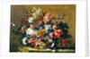 Basket of flowers by Jean-Baptiste Monnoyer