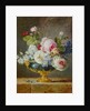 Flowers in a blue vase, 1782 by Anne Vallayer-Coster