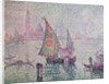 The Green Sail, Venice, 1904 by Paul Signac