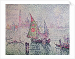 The Green Sail, Venice, 1904 by Paul Signac