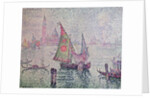 The Green Sail, Venice, 1904 by Paul Signac