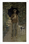 Man with an Umbrella, c.1868-69 by Claude Monet