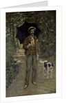 Man with an Umbrella, c.1868-69 by Claude Monet