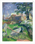 The Wooden Gate or, The Pig Keeper, 1889 by Paul Gauguin