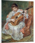 The Guitar Player, 1897 by Pierre Auguste Renoir
