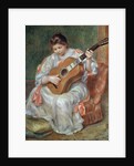 The Guitar Player, 1897 by Pierre Auguste Renoir