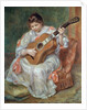The Guitar Player, 1897 by Pierre Auguste Renoir