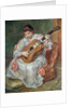 The Guitar Player, 1897 by Pierre Auguste Renoir