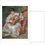 The Guitar Player, 1897 by Pierre Auguste Renoir