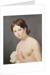 Portrait of a young girl. c. 1795 by Jacques Louis David
