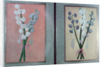T.K.Hazine 413 Two Hyacinths, 1736 by Turkish School