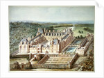 View of the Chateau of Ecouen by Alphonse Lejeune