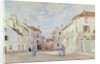 Rue de la Chaussee at Argenteuil by Claude Monet