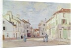 Rue de la Chaussee at Argenteuil by Claude Monet