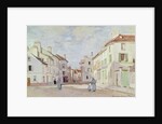 Rue de la Chaussee at Argenteuil by Claude Monet
