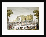 Revolutionary procession, c. 1789 by Etienne Bericourt