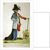 Monsieur des Trois Etats, caricature on the Three Estates of France before the Revolution by French School