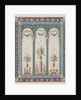 Decorative design for a garden arbour or loggia by French School