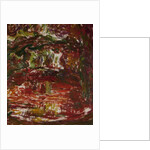 The Japanese Bridge at Giverny, detail, 1918-24 by Claude Monet