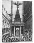 Funeral of Sigismund II Augustus, King of Poland and Grand Duke of Lithuania in Rome, 1572 by French School