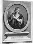Adrienne Lecouvreur engraved by Pierre Drevet by Charles Antoine Coypel