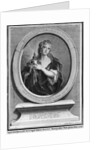Adrienne Lecouvreur engraved by Pierre Drevet by Charles Antoine Coypel
