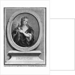 Adrienne Lecouvreur engraved by Pierre Drevet by Charles Antoine Coypel