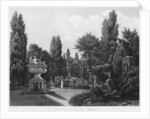 First view of the great garden, Musee des Monuments Francais, Paris by Jean Lubin Vauzelle