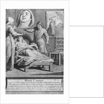 Miraculous healing of a blind woman, Marie Carteri, on the tomb of Deacon Francois de Paris by French School