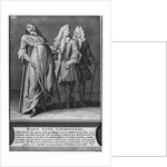 Miraculous healing of a paralytic, Marie-Anne Couronneau, on the tomb of Deacon Francois de Paris at the parish cemetery Saint-Medard in Paris, 13th June 1731 by French School