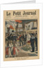 Tsar Nicolas II in France, arriving at Dunkirk, front cover illustration from 'Le Petit Journal', Supplement illustre, 29 September 1901 by French School