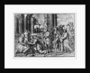 Life of Christ, Adoration of the Magi, preparatory study of tapestry cartoon for the Church Saint-Merri in Paris, c.1585-90 by Henri Lerambert