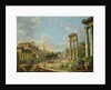 View of Campo Vaccino in Rome, 1740 by Giovanni Paolo Pannini or Panini
