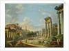View of Campo Vaccino in Rome, 1740 by Giovanni Paolo Pannini or Panini