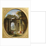 Ancient ruins in Rome by Hubert Robert