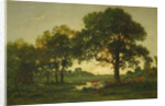 The Pond Oaks by Theodore Rousseau