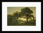 The Pond Oaks by Theodore Rousseau