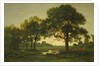 The Pond Oaks by Theodore Rousseau