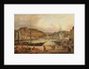 View of the commercial port at Cherbourg by Theodore Deslinieres