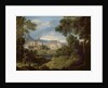 Italian landscape by Gaspard Poussin Dughet