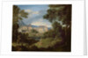 Italian landscape by Gaspard Poussin Dughet