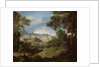 Italian landscape by Gaspard Poussin Dughet