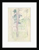 Pines by the lake, 1893 by Berthe Morisot