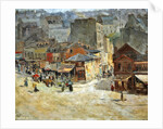 Street scene in Montmartre by Abel-Truchet