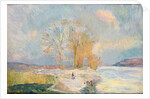 Banks of the Seine and Vernon in Winter, 1901 by Albert-Charles Lebourg
